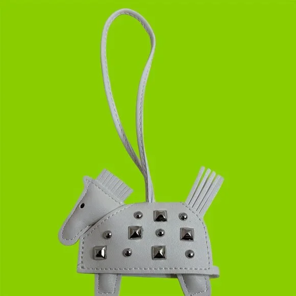 War Horses Bag Charm | Studded Horse Silhouette - Picture 7 of 9